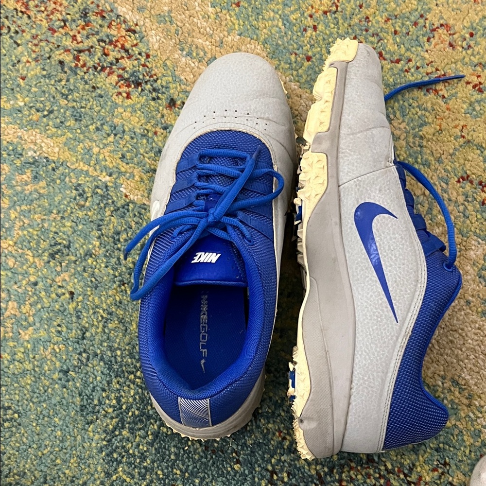 Nike Blue and Gray Athletic Shoes